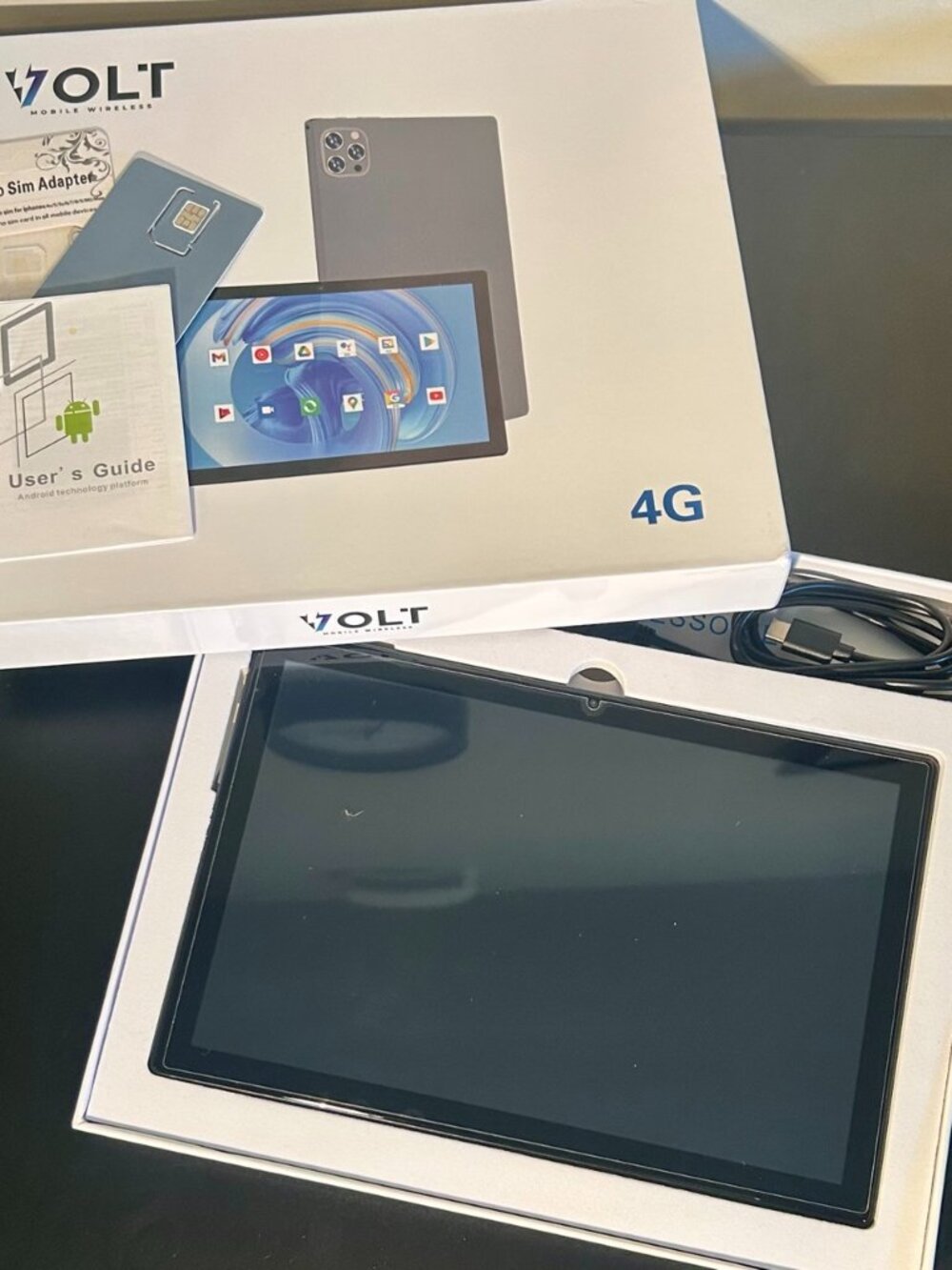 Volt 10.1” Android Tablet - 4GB RAM, 32GB Storage – Open Box / Like New